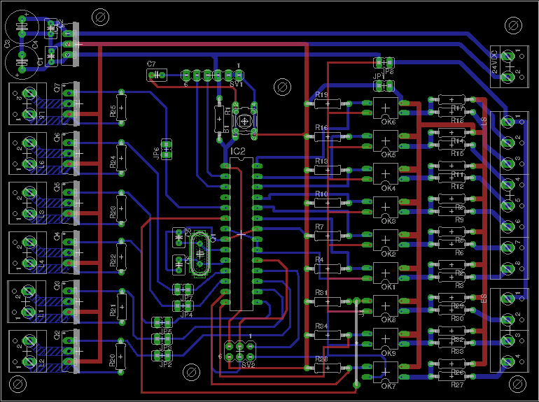 The dimascus control board design